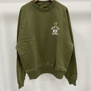 Anine Bing Forest Green Graphic Sweatshirt